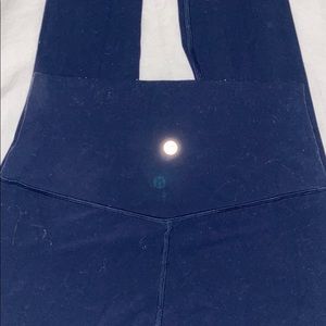 NAVY BLUE LULU LEMON ALIGN LEGGINGS